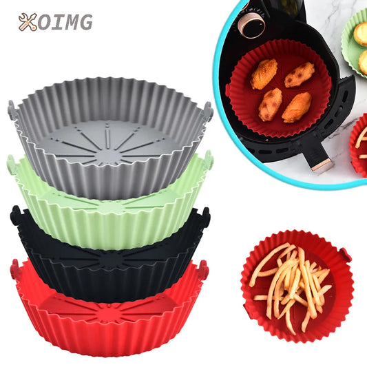 Air Fryer Silicone Pot Grill Pan + FREE SHIPPING